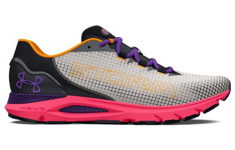 (WMNS) Under Armour Hovr Sonic 6 Storm 'Grey Pink' 3026553-300