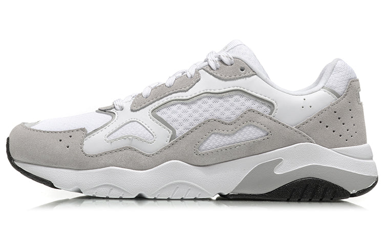 (WMNS) Li-Ning Reverses Classical Light Leisure Low 'Grey White' AGCN378-1