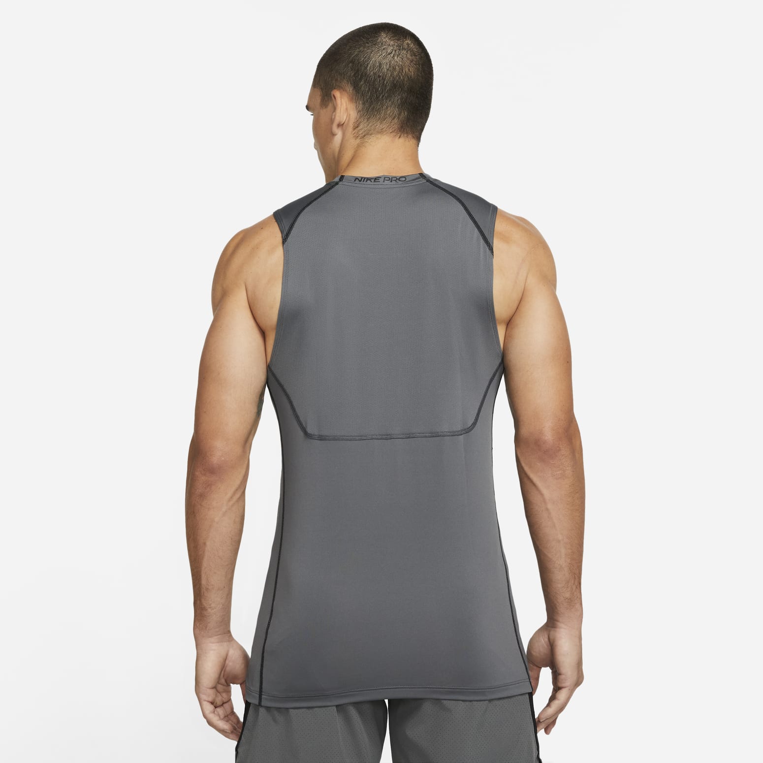 Nike Pro Dri-FIT Slim Fit Sleeveless Tank 'Grey' DD1977-068