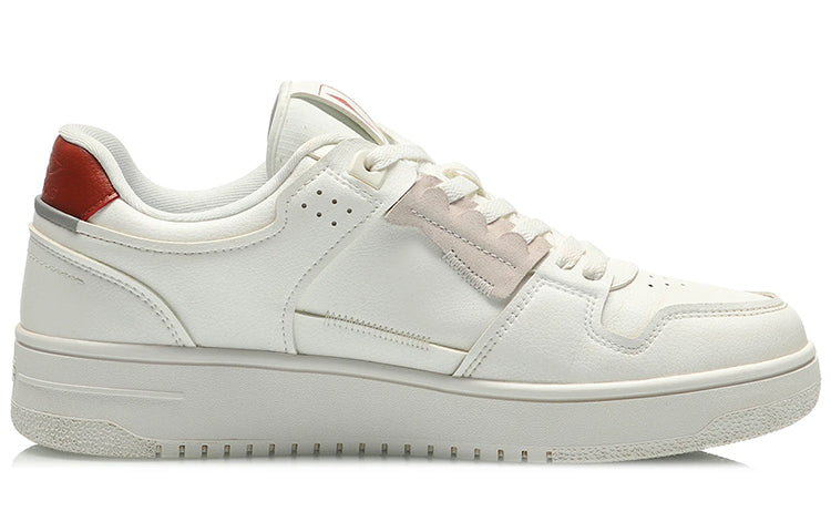Li-Ning Classic Skateboarding 'White Red' AGCS391-2