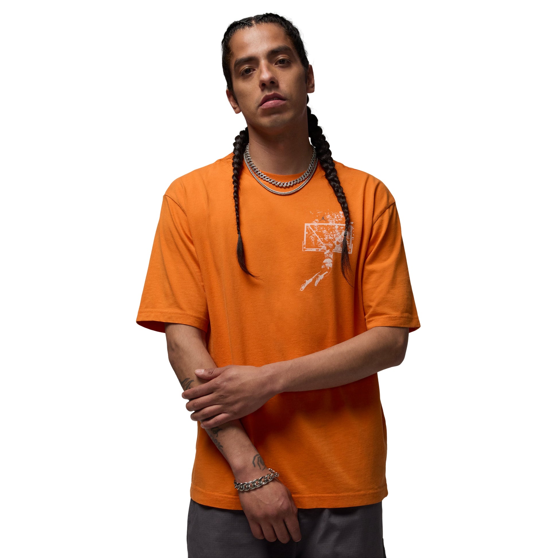 Air Jordan Brooklyn Oversized Graphic T-Shirt 'Starfish' IB3297-805