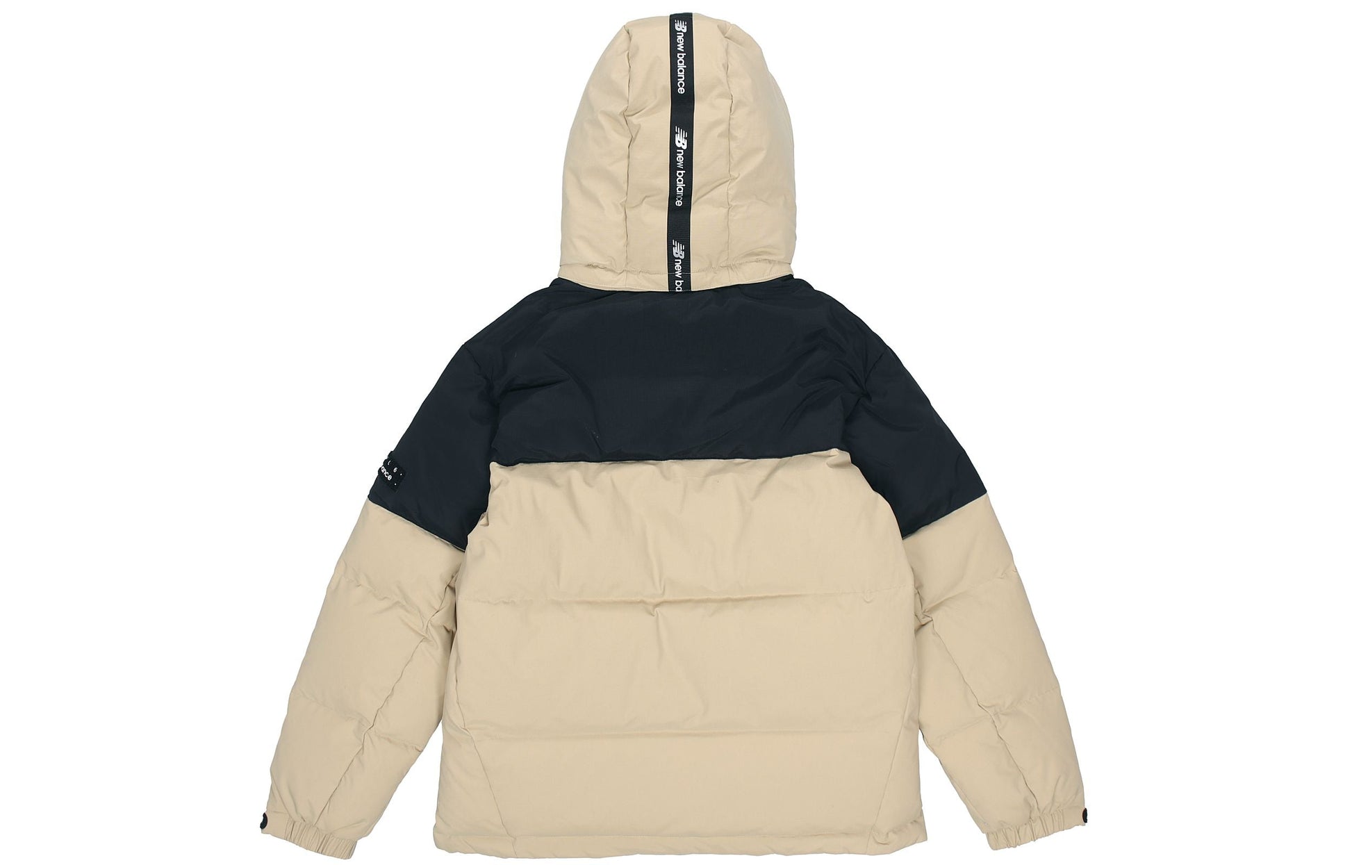 New Balance Winter Classic Down Jacket Asia Sizing 'Beige Black' AMJ14323-BEI