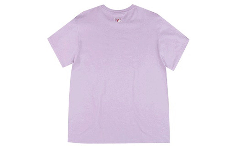 MLB Small Memphis Grizzlies Chest Alphabet Printing Cotton Short Sleeve Unisex Blue Purple 31TSCG931-02V