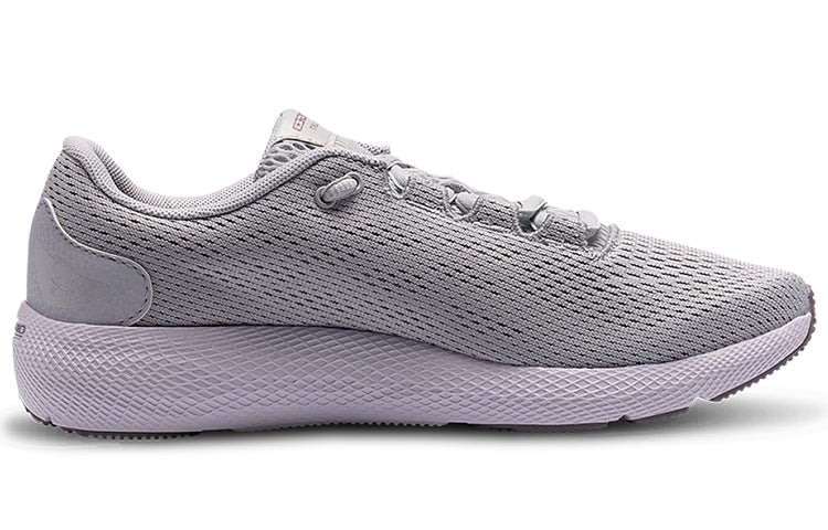 (WMNS) Under Armour Charged Pursuit 2 'Halo Grey' 3022604-104