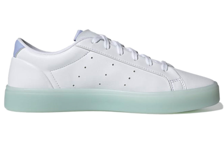 (WMNS) adidas Originals Sleek 'White Purple Gold' H05177