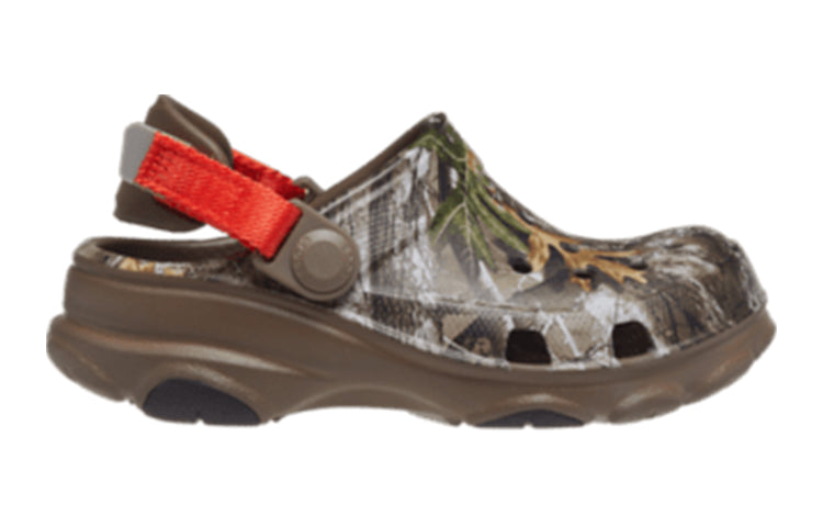 (GS) Crocs Realtree Edge All-Terrain Clogs 'Brown Red' 207260-267