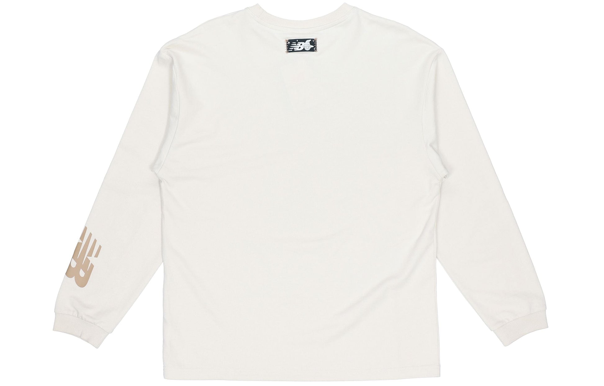 (WMNS) New Balance x Tyakasha Graphic Print Sweatshirt Asia Sizing 'White' AMT04390-BE