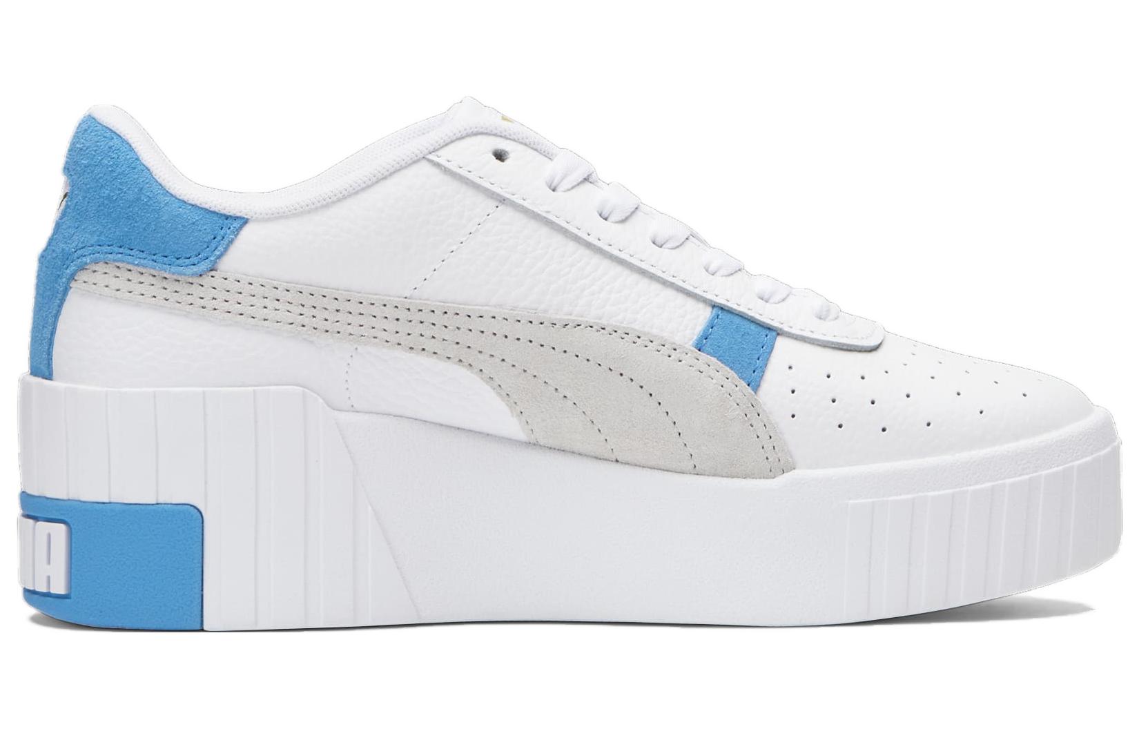 (WMNS) PUMA Cali Wedge Mix 'White Light Blue' 373906-10