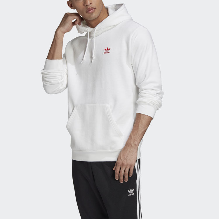 adidas originals Hoodie Embroidered Logo Sports 'White' GD2561