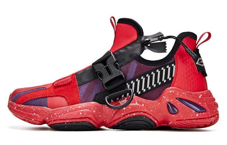 361 Degrees x Gundam Zaku II Casual Shoes 'Red Black' 671926720F-4