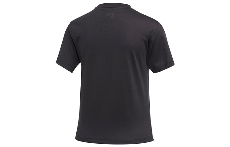 (WMNS) Y-3 Athleisure Casual Sports Short Sleeve Black T-Shirt FL6072