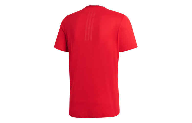 Men's adidas Running Short Sleeve Red T-Shirt BQ7270