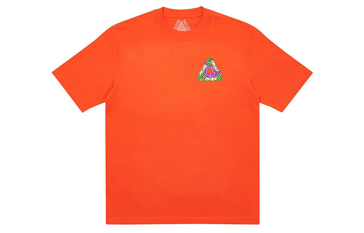 PALACE Tri-Zooted Shakka Round Neck Short Sleeve Unisex Orange P19TS204