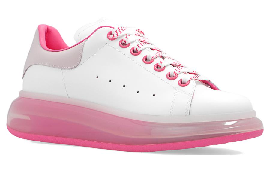 (WMNS) Alexander McQueen Larry Oversized Sneaker 'Clear Sole White Pink' 718255WICYD8884