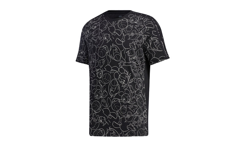 adidas M Dsny Aop T Training Sports Black GD5859