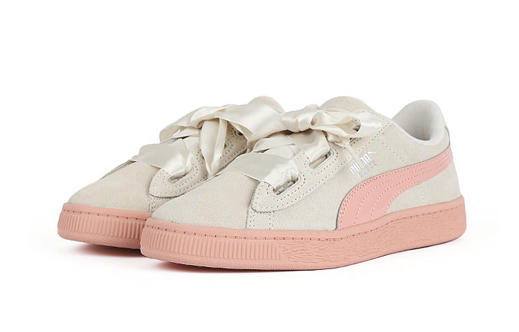 (PS) PUMA Suede Heart Jewel Ps Casual Shoes Beige 365139-02