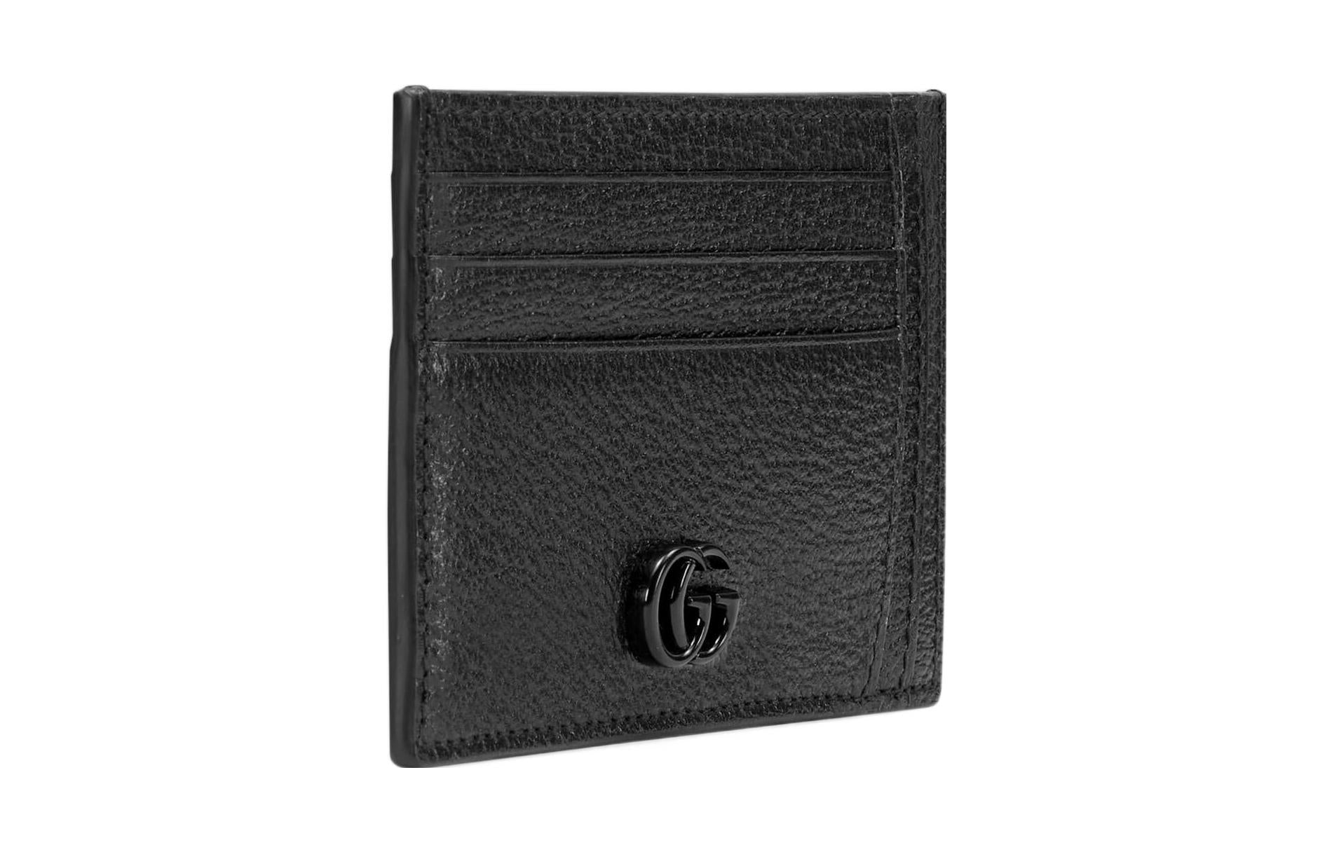 Gucci GG Marmont Card Case 'Black' 722734-1T56F-1000