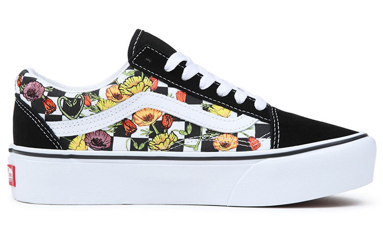 Vans Old Skool Platform 'Poppy Checkerboard' VN0A5KRGBML