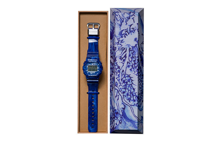 CASIO G-Shock Square 'Blue' DW-5600BWP-2PFS