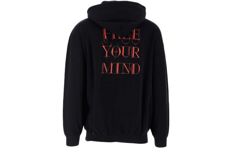 Men's Balenciaga Printing Pullover Black 570811TJVE91000
