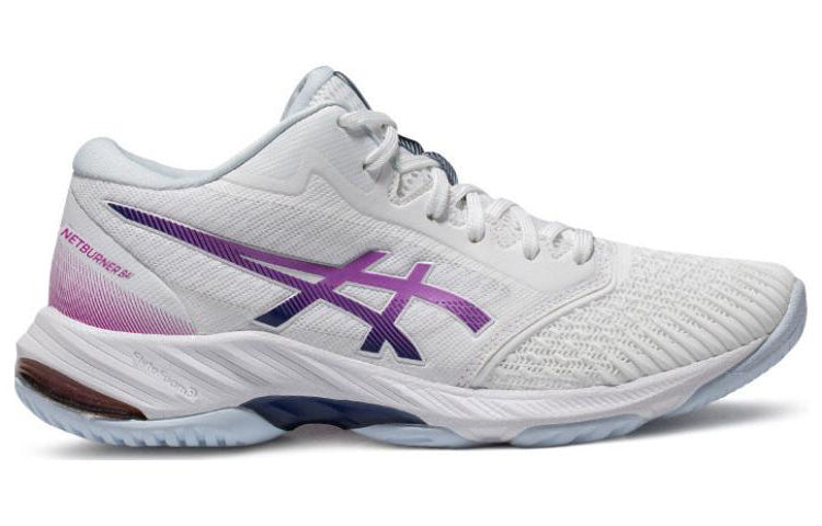 (WMNS) ASICS Gel-Netburner FF MT3 'White Purple' 1052A070-101