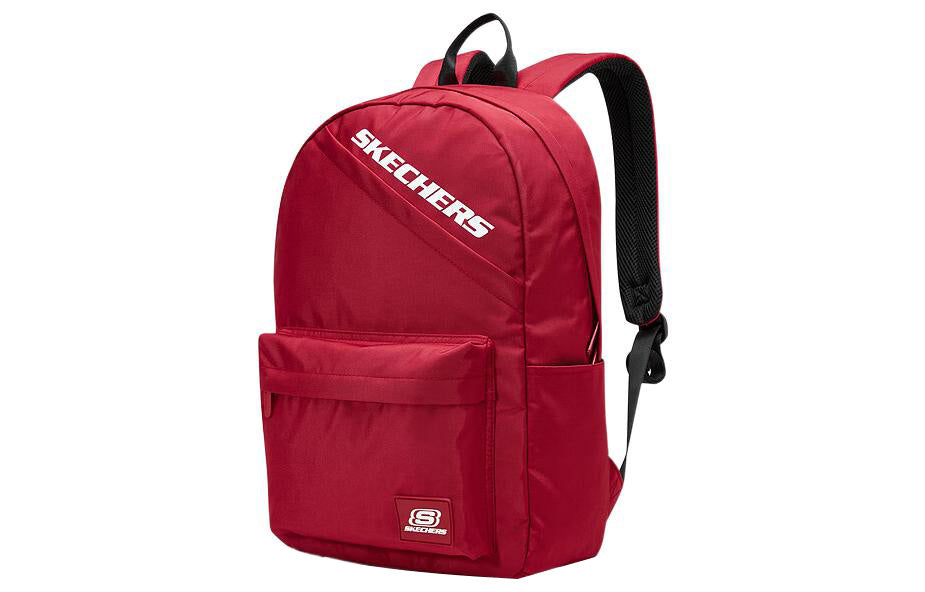 Skechers Classic Logo Printed Fabric Backpack 'Red White' L422U027-001W