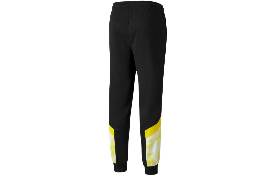 PUMA Bvb Iconic Mcs Mesh Track Pants Logo 'Black' 765042-02