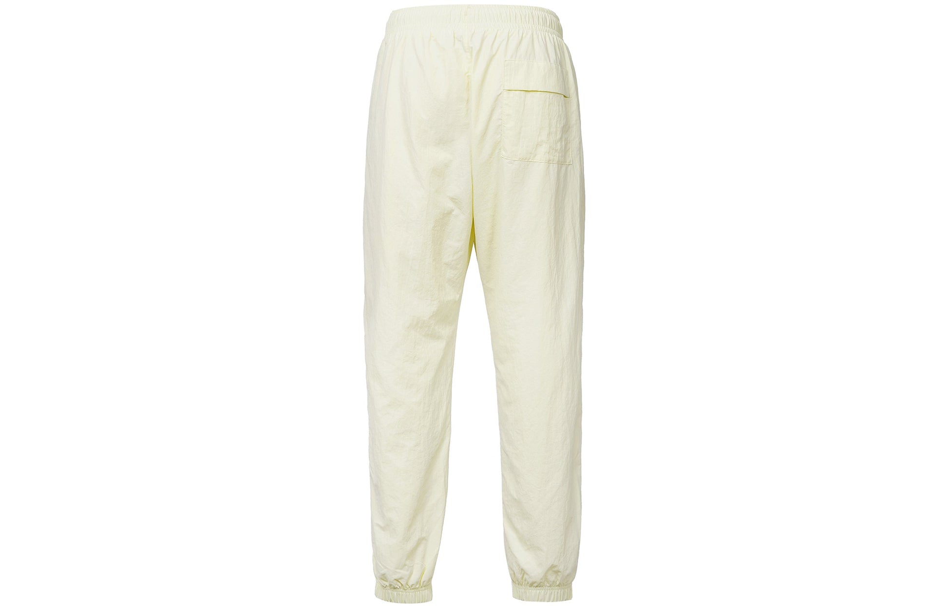 Men's Nike Logo Pattern Loose Bundle Feet Sports Pants/Trousers/Joggers Beige CW7716-113