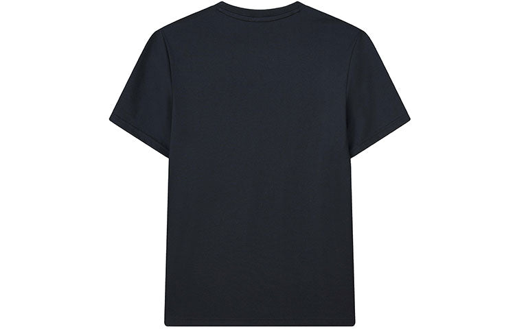 FILA Solid Color Round Neck Short Sleeve Blue F11M122133F-NV