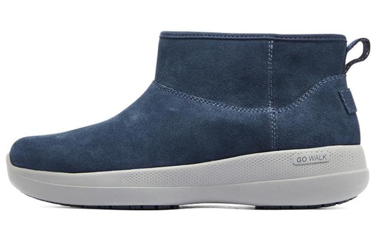 (WMNS) Skechers Go Walk Stability Boot 'Navy Blue' 144659-NVY