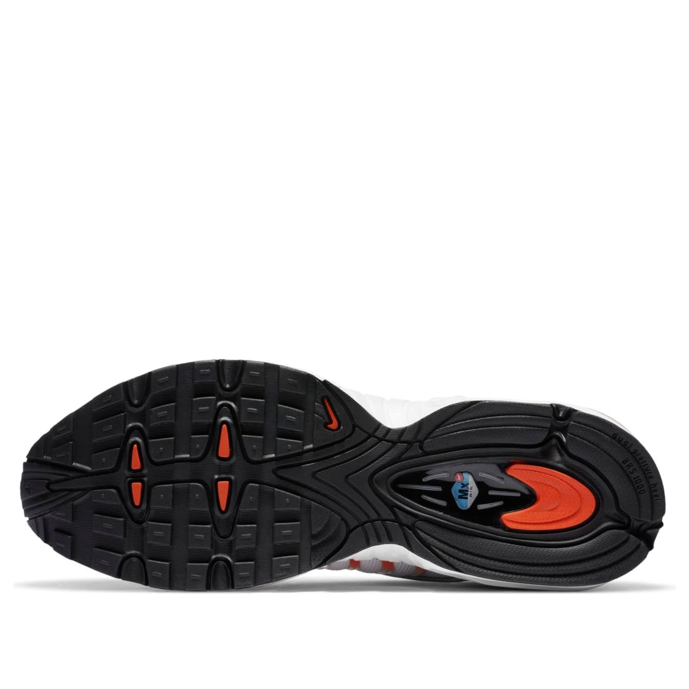 Nike Air Max Tailwind 4 'White Orange Blaze Grey' CT1267-100