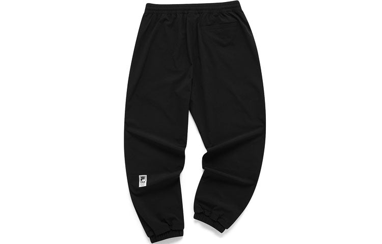 FILA Ventilate Sports Ankle Banded Causual Pant Male Black T11M122806F-BK