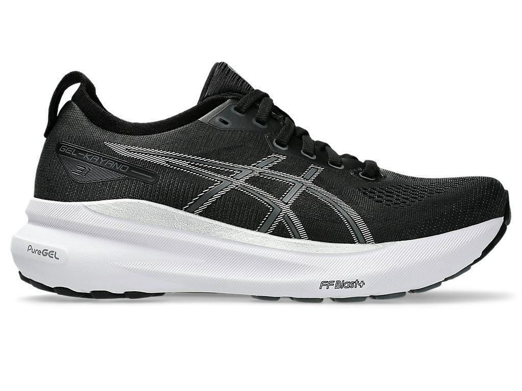 (WMNS) ASICS Gel-Kayano 31 Wide Sneakers 'Black Pure Silver' 1012B671-002