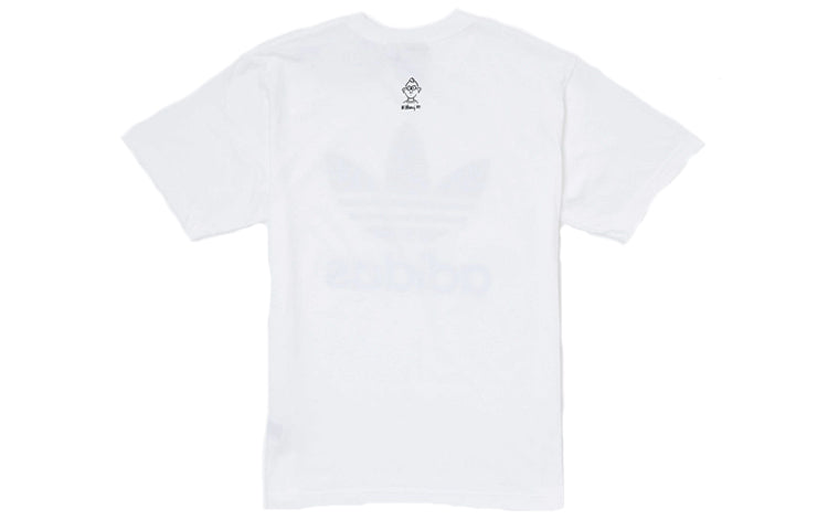 adidas originals Keith Haring 3 Sports Round Neck Short Sleeve White FS3680