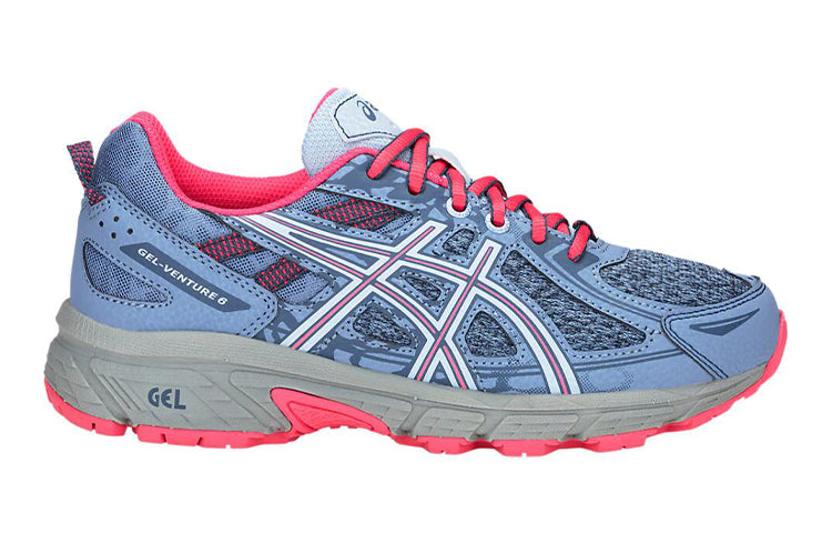 (GS) ASICS Gel-Venture 6 'Blue Red' 1014A077-400