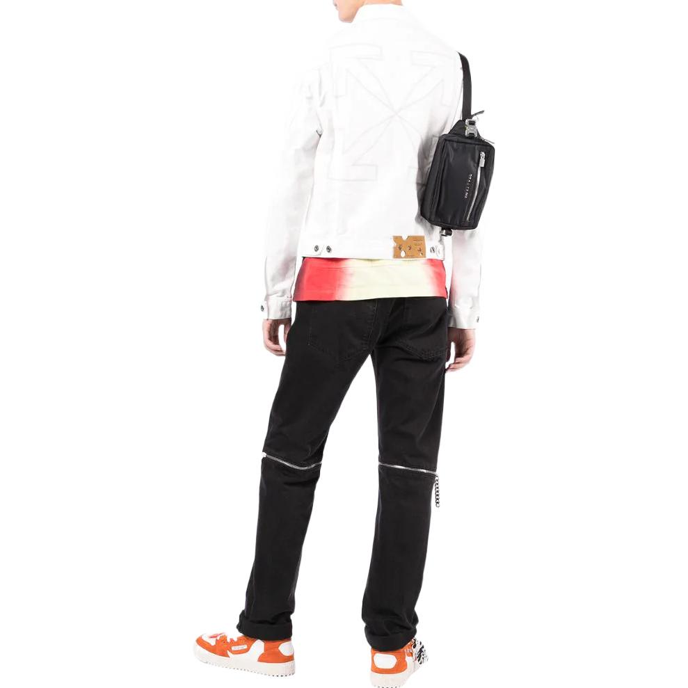 Off-White Arrows-Motif Shirt Jacket OMYE054F21DEN0020161