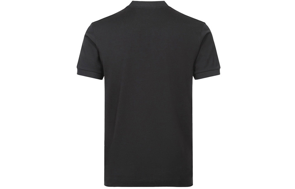 Men's PRADA Logo Round Neck Short Sleeve Gray UJN452-XGS-F0170-S-181