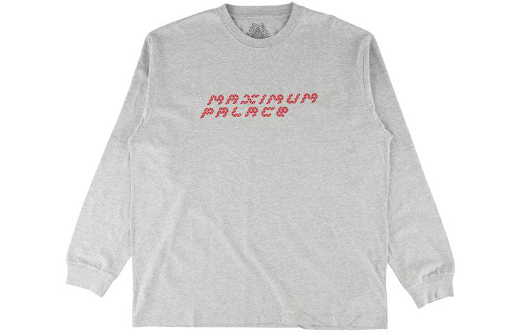 PALACE Mosaic Triangle Long Sleeves Unisex Gray P13LS011