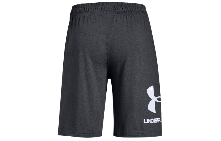 Under Armour Sportstyle Cotton Graphic Shorts 'Grey' 1329300-020