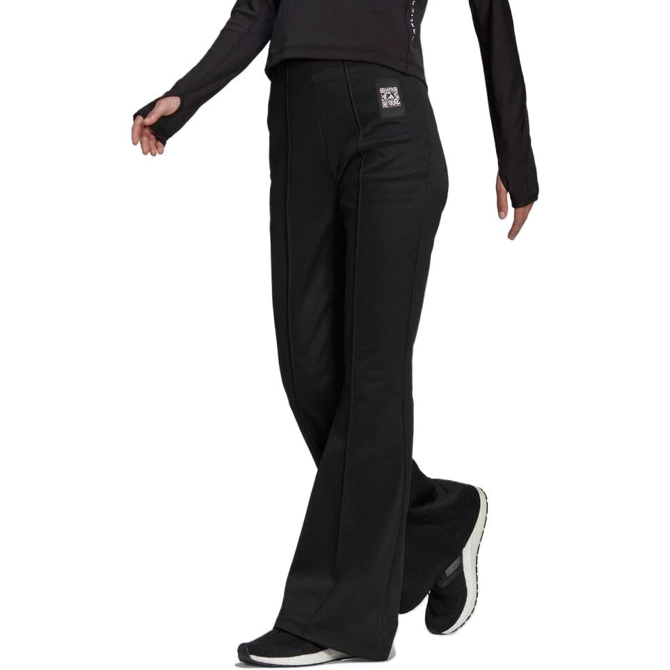 (WMNS) adidas x Karlie Kloss Flared Pants Asia Sizing 'Black' HB1451