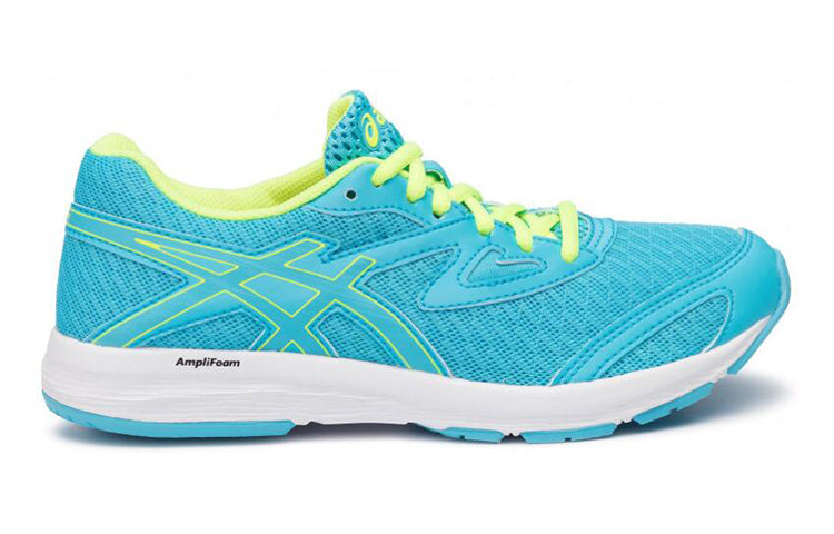 (GS) ASICS Amplica 'Blue Yellow' C808N-401