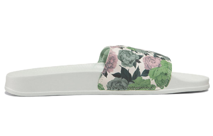 Reebok Sandalias Classic Sports Slippers Unisex White Green GW3227