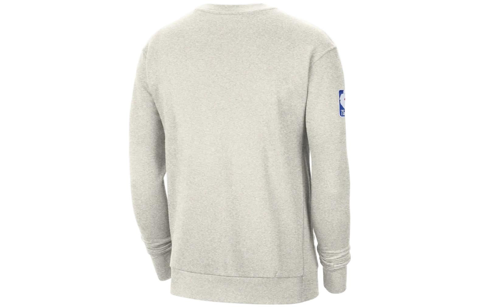 Men's Nike NBA Dallas Mavericks Alphabet Team Logo Printing Round Neck Casual Pullover Gray DN4910-051