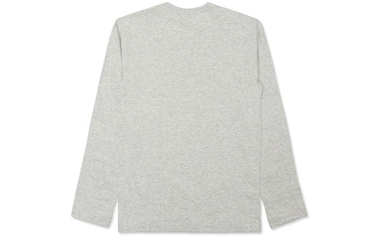 COMME des GARCONS PLAY Red Love Printing Gray Long Sleeves Grey AZ-T270-051