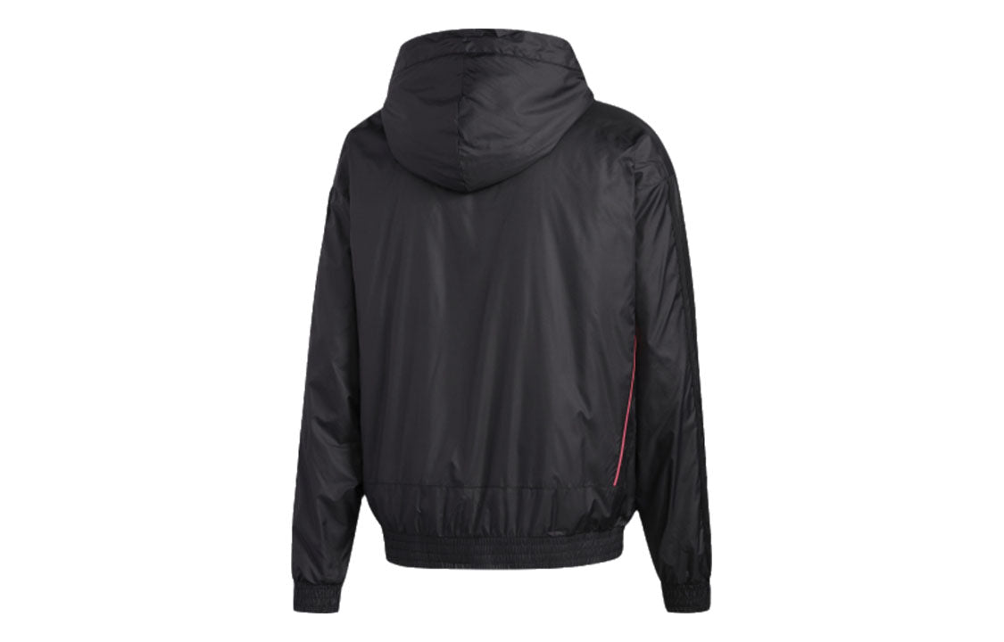 adidas Dame Vis Jkt Basketball Sports Hooded Jacket Black GL7106
