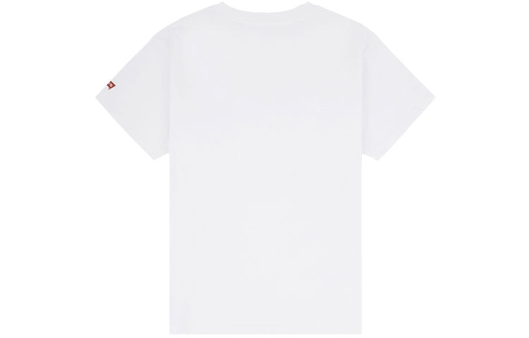 Levis SS21 Round Neck Pure Cotton Casual Short Sleeve White T-Shirt 17467-0014