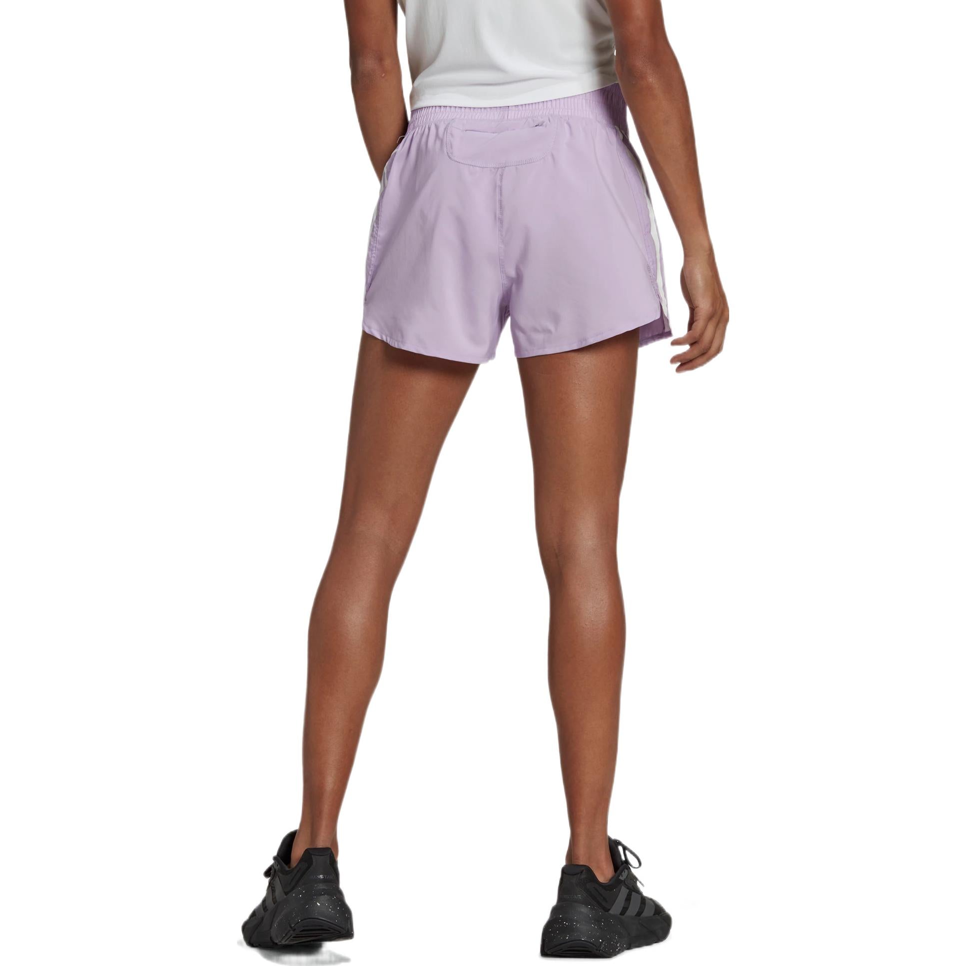 (WMNS) adidas Hyperglam Running Shorts Asia Sizing 'Purple' HZ9663