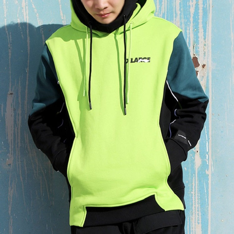 Li-Ning x XLARGE Crossover Casual Sports Fleece Lined Black Green AWDND39-2