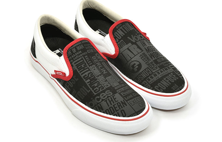 Vans Vault Firmament UA Classic Slip-On VLT LX Black/White/Red VN0A3QXYSM6