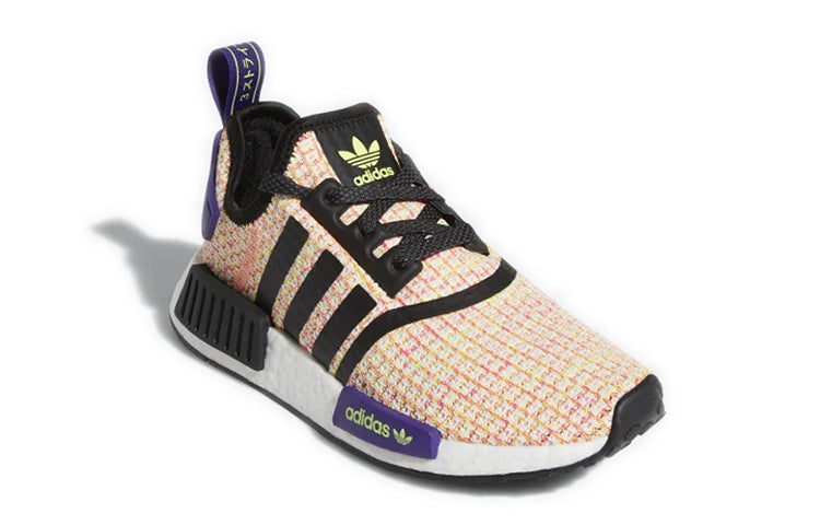 (GS) adidas NMD_R1 J 'Solar Yellow Pink' EE4402